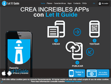 Tablet Screenshot of letitguide.com